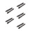 5Sets Home Use Solid Wood Pool Cue Holder Wall Rack Assorted Colors 6
