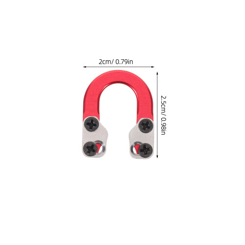 2Sets Hoogrendement Aluminium D Loop En U Nock Voor Compound 1