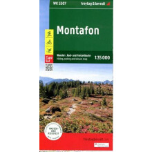 Montafon Hiking Cycling amp Leisure Map Other Book