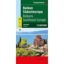 Balkan / Sydøsteuropa 1:2.000.000. Køreplan. Udgivet 2024. Freytag & Berndt