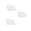 3Pièces Mousse Blanches Découpables Coussin Protecteur Mobile 4