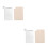 2Stk Make-Up Palette Für Foundation Und Lippenstift Silber 7