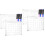 4Pcs Magnetic Transparent Acrylic Memo Boards Schedule Message Boards 4