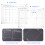 4Pcs Magnetic Transparent Acrylic Memo Boards Schedule Message Boards 10
