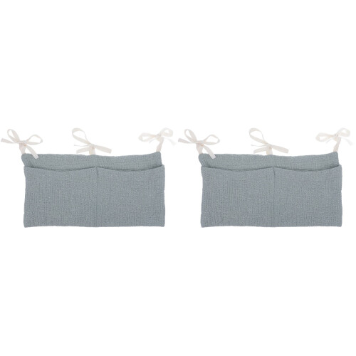 2Stk Babywagen Organizer Baumwolle Grün Aufhängen 2