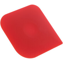 5Stk Roter Küchen Schaber Aus Robustem Kunststoff Für Topf Und Pfanne