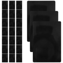 150Stk Blank Aluminium Metall Visitenkarten Schwarz Gravierbar Für DIY