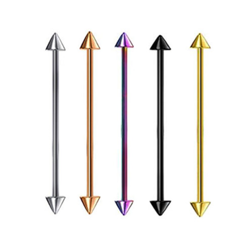 5Stk Ohrschmuck Lange Spitz Stäbe Ohrstecker
