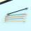 5Stk Ohrschmuck Lange Spitz Stäbe Ohrstecker 6