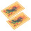4Stk Multicolor Amulettkarten Feng Shui Und 1