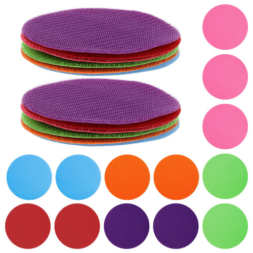 96Stk Nylon Teppichpunkte Mit Für Klassenzimmer 1