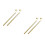 4Stk Aluminium Auto Lackierpen Gold Spitze Für 7