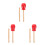 3Sets Holzklapper Rot Für Kinder Percussion Instrument Musiktraining 4