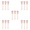 15Stk Profi - Und Highlight- , Tragbar, Pink 7