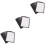 60Stk Schwarzes Kartonpapier Für Malerei Und Bastelprojekte 7