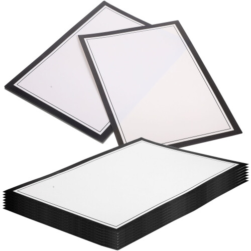 60Stk Schwarzes Kartonpapier Für Malerei Und Bastelprojekte 2