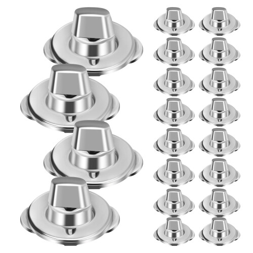 100Sets Galvanisierte Metallhalter Mit Drehverschluss Für Zelte 2