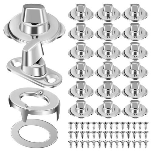 100Sets Galvanisierte Metallhalter Mit Drehverschluss Für Zelte 1