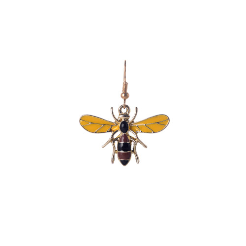 3Stk Bee Schmuckset Gelb Mode Halskette Ohrringe Set