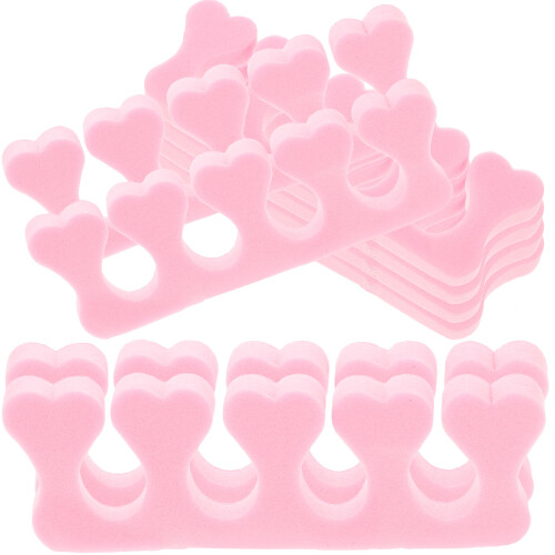 200Stk Pink Zehenspreizer Für Pediküre Mit Einfachem Design 2