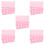 200Stk Pink Zehenspreizer Für Pediküre Mit Einfachem Design 8