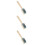 3Pièces Brosse Ergonomique Bois Beige Multi-Fonction Pour Chaussures 7