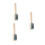 3Pièces Brosse Ergonomique Bois Beige Multi-Fonction Pour Chaussures 8