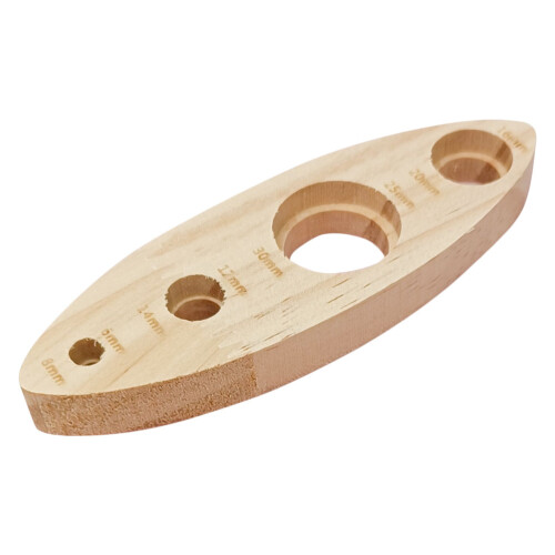4Stk Khaki Holz Für Einfache Sichere Augenbefestigung DIY 2