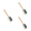3Pièces Brosse Ergonomique Bois Beige Multi-Fonction Pour Chaussures 9