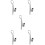 5Stk Herren Poker Muster Polyester Festlich 10