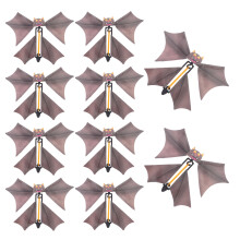 20Stk Flugspielzeug Fledermaus Aus Kunststoff Grau Für