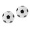 2Pièces Balle De Jeu Éducative Blanche En PVC Pour Loisirs En 3