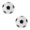 2Pièces Balle De Jeu Éducative Blanche En PVC Pour Loisirs En 4