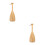 2Stk Holz Ruder Requisite Beige Für Cosplay Performance Und 2