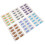 Stickers Paupières Papier Étanches Multicolores Pour Cosplay 3