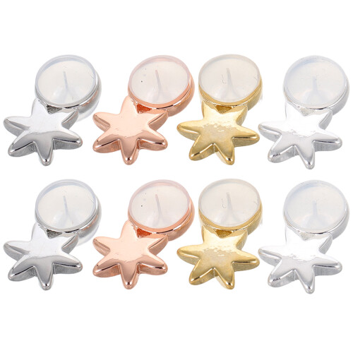 32Pièces Cache-Argent Boucles D'oreilles Antichute Supports Sécurisés 1