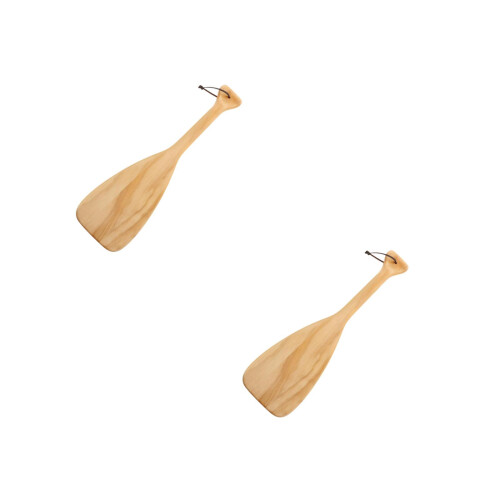 2Stk Holz Ruder Requisite Beige Für Cosplay Performance Und 2