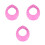 3Pièces Protections De Bain Bébé Rose Anti- Ajustables 3