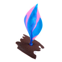 1Pièces Décor Feuille Silicone Longue Durée Pour Aquarium Paysage
