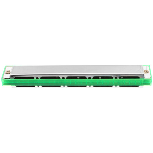2Pièces Harmonica ABS Multi Couleurs Compact Pour Jeu Et Apprentissage