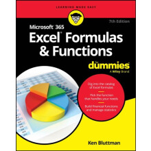 Microsoft 365 Excel Formulas amp Functions For Dummies by Ken Bluttman