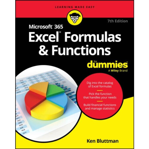 Microsoft 365 Excel Formulas amp Functions For Dummies by Ken Bluttman