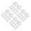 192Pcs White Foam Balls for Crafts Smooth Polystyrene DIY Art Projects 3