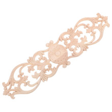 5Pièces Appliques Murales Bois Khaki Style Européen Pour DIY Maison