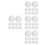192Pcs White Foam Balls for Crafts Smooth Polystyrene DIY Art Projects 5