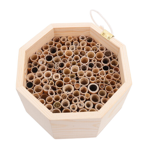 2Pièces Refuge En Bois Pour , Insectes Jardin 2