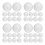 192Pcs White Foam Balls for Crafts Smooth Polystyrene DIY Art Projects 6