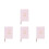 4Pcs Smooth Paper Pink Planner Journal Daily Work Appointment Book 3