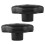 6Pcs Black Plastic Replacement Knobs for Pressure Cooker Lid Handles 1