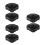 6Pcs Black Plastic Replacement Knobs for Pressure Cooker Lid Handles 9